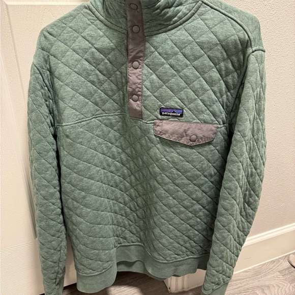 Patagonia Organic Quilted Men's Sweater - Picture 1 of 2